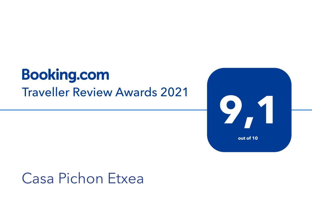 הוילה La puebla de Labarca Casa Pichon Etxea מראה חיצוני תמונה