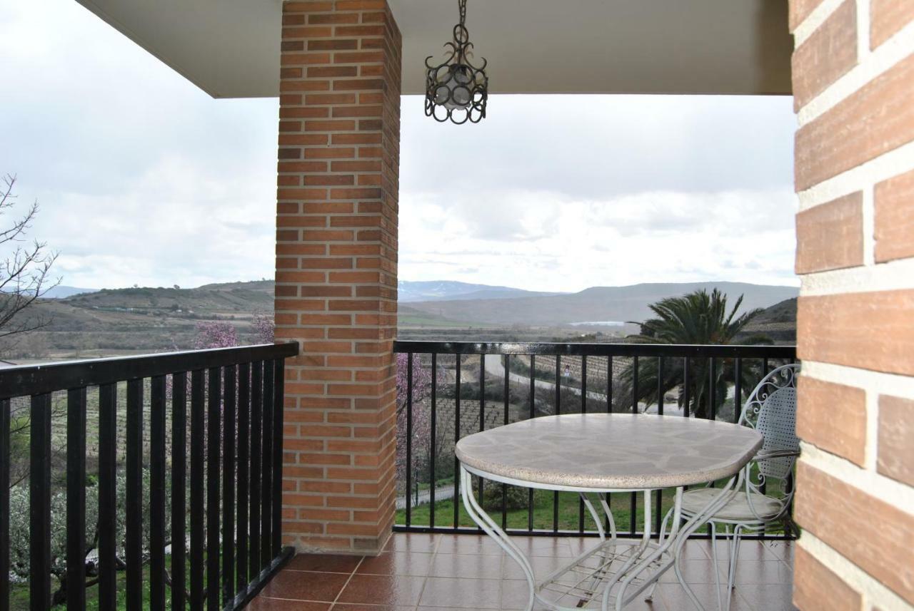 הוילה La puebla de Labarca Casa Pichon Etxea מראה חיצוני תמונה