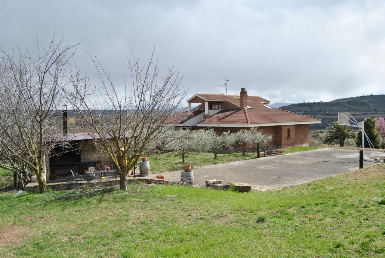 הוילה La puebla de Labarca Casa Pichon Etxea מראה חיצוני תמונה